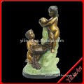 Boy And Girl Bronze Sculpture YL-K134
